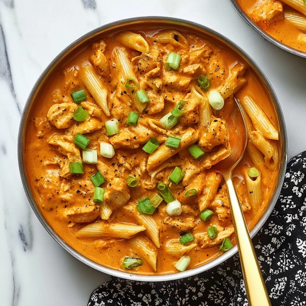 One Pot Creamy Cajun Chicken Pasta Recipe - Recipe Image