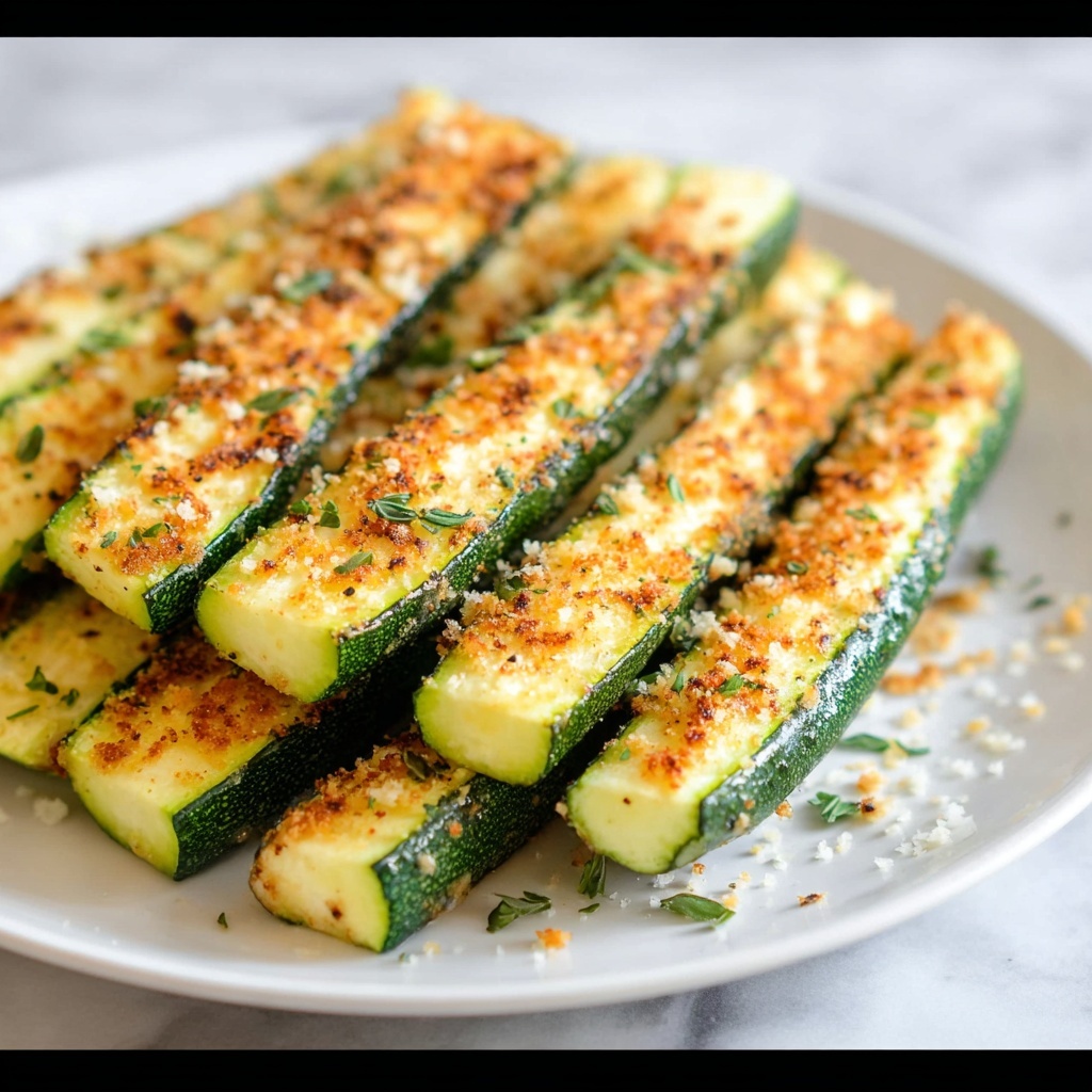 Baked Parmesan Zucchini Recipe - Recipe Image