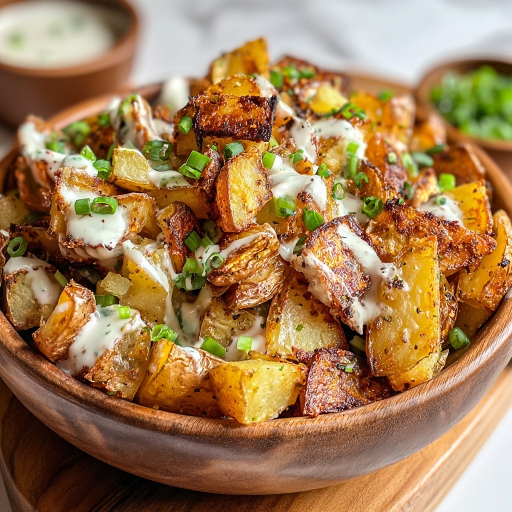Crispy Smashed Potato Salad Recipe - Recipe Image