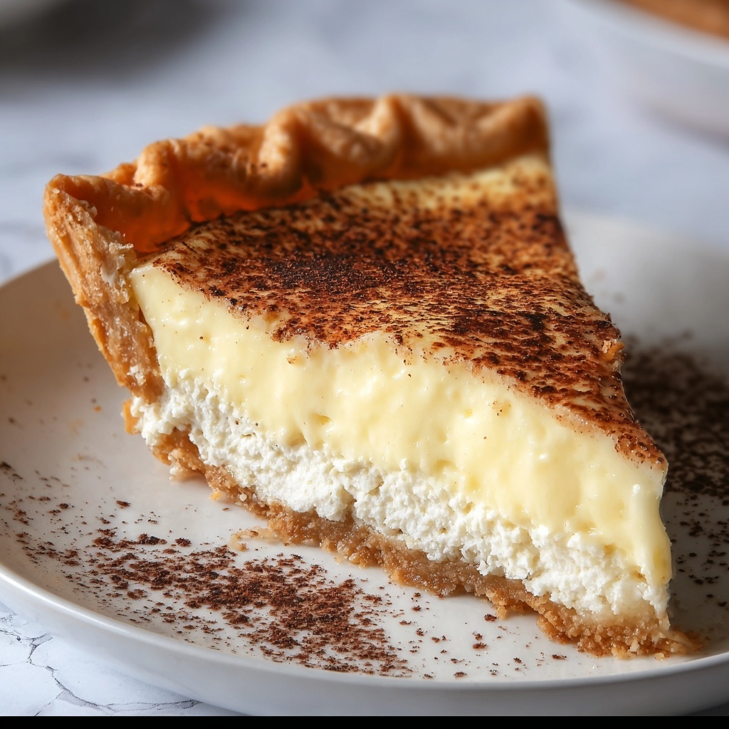 Old Fashioned Egg Custard Pie Recipe - Recipe Image