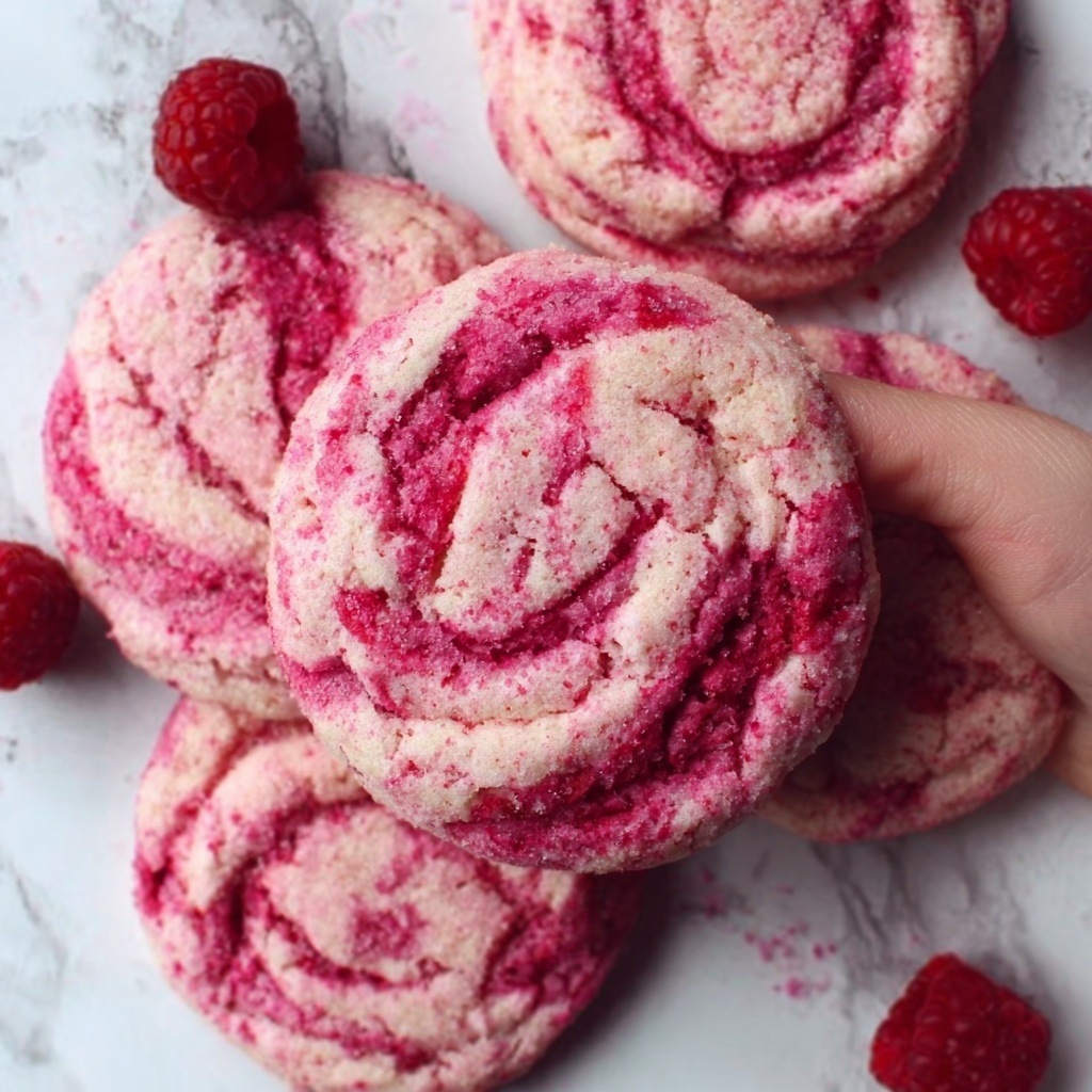 Soft and Chewy Raspberry Sugar Cookies Recipe - Recipe Image