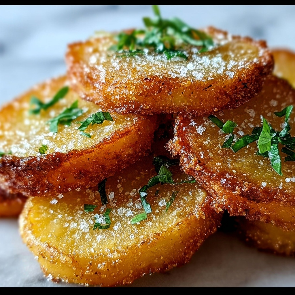 Crispy Southern Fried Green Tomatoes Recipe - Recipe Image