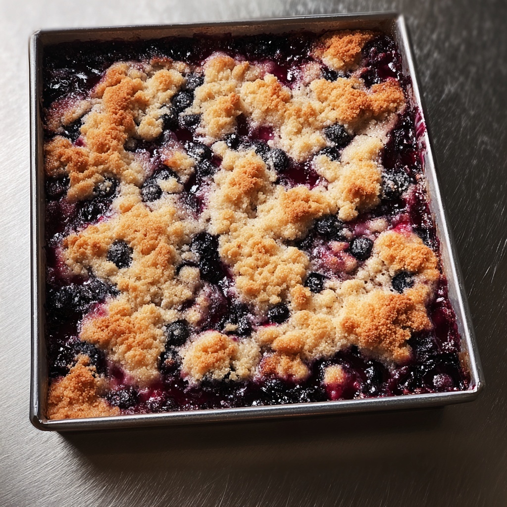 Blueberry Buttermilk Breakfast Cake Recipe - Recipe Image