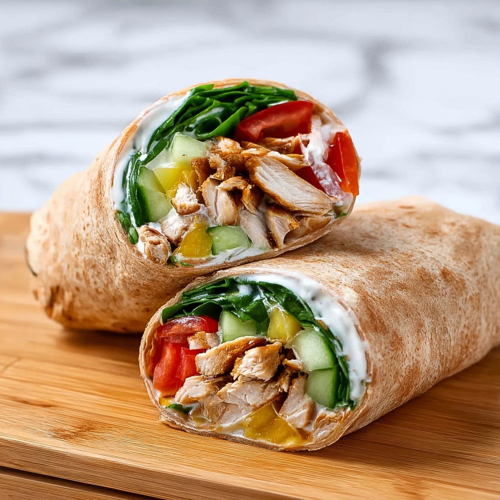 Ranch Chicken Wraps Recipe - Recipe Image