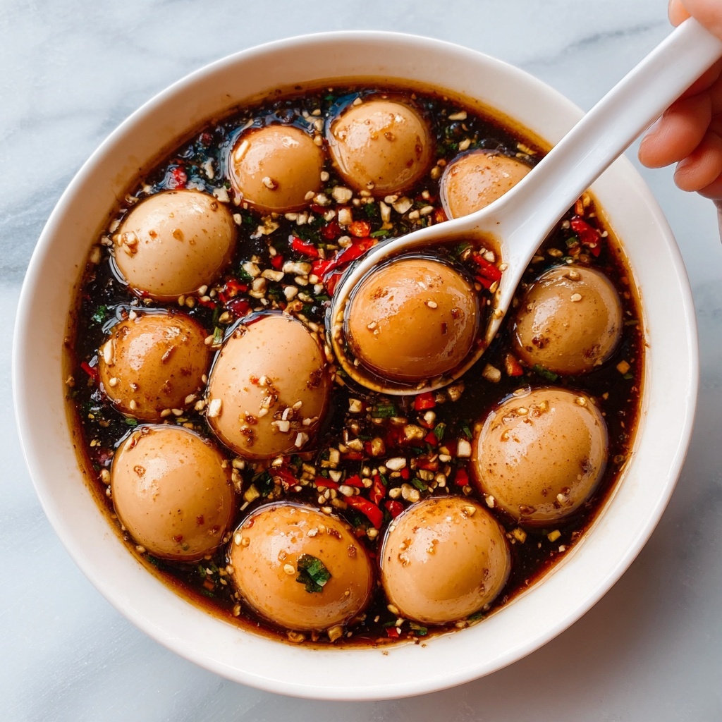 Marinated Korean Mayak Eggs Recipe - Recipe Image