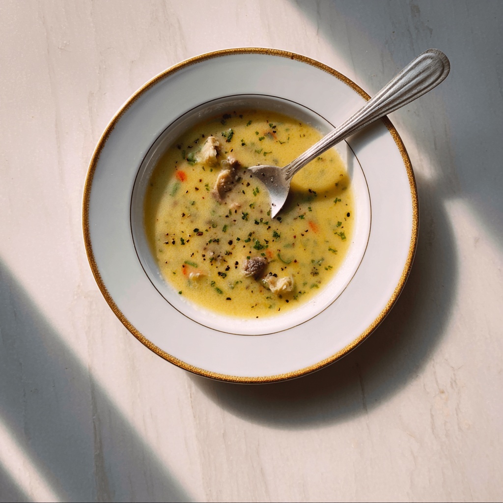 Oyster Stew with Fresh Oysters Recipe - Recipe Image