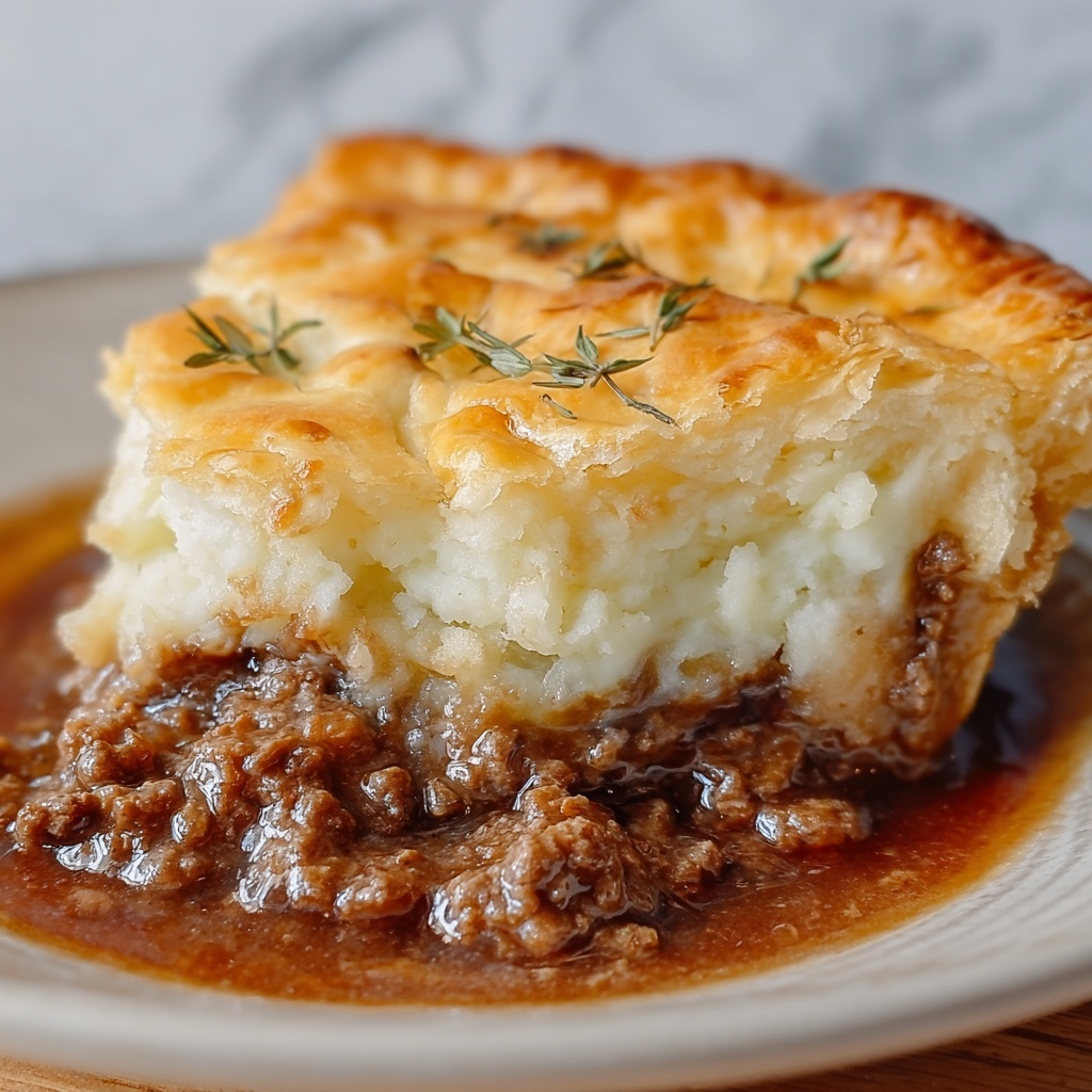 Cheddar Bay Ground Beef Cobbler Recipe - Recipe Image
