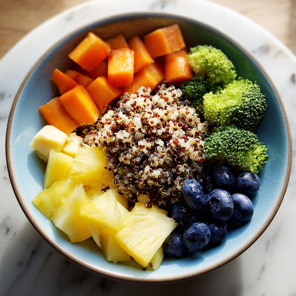 Quinoa Bowl with Grilled Veggies and Avocado Recipe - Recipe Image