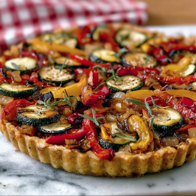 Roast Vegetable Tart Recipe