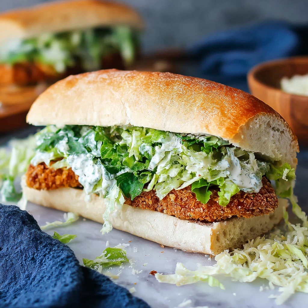 Crispy Chicken Caesar Sandwich Recipe - Recipe Image