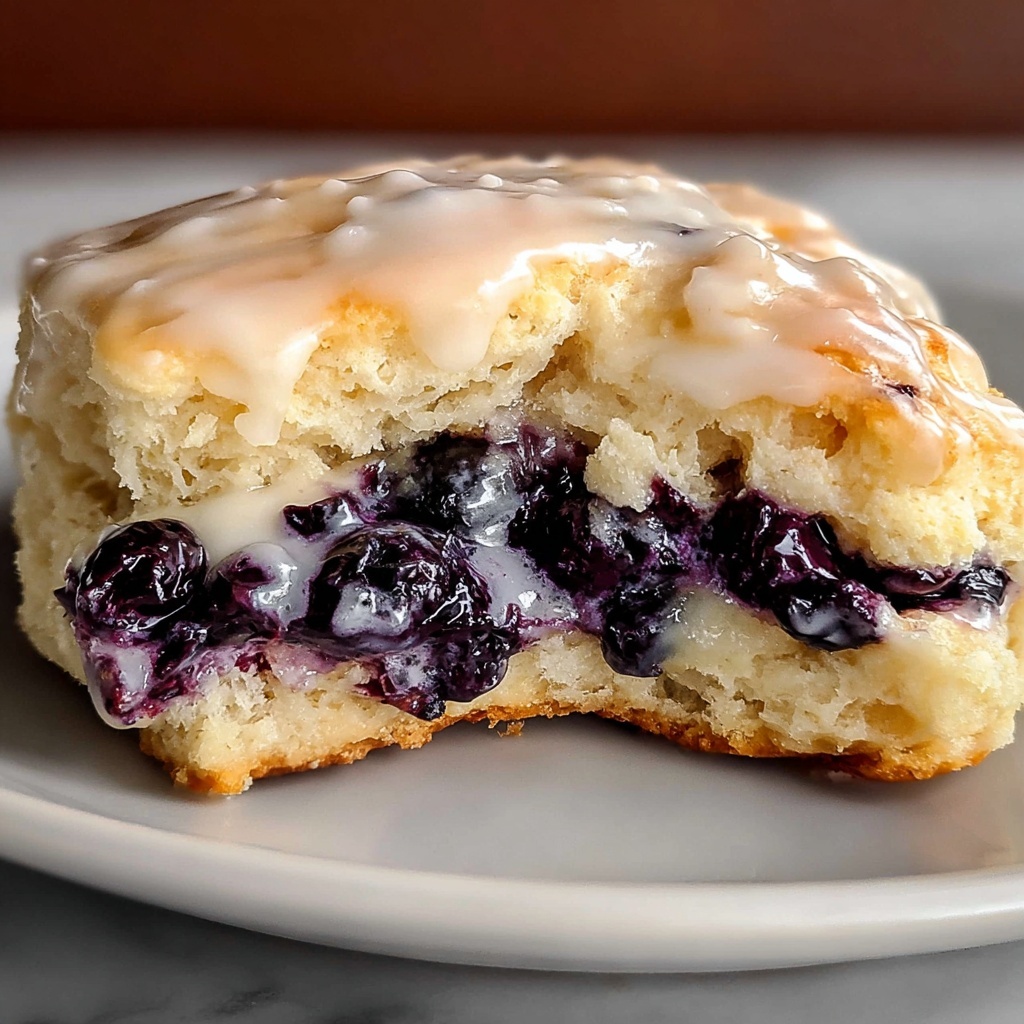 Skillet Blueberry Biscuits: A Deliciously Easy Recipe for Breakfast or Brunch Recipe - Recipe Image