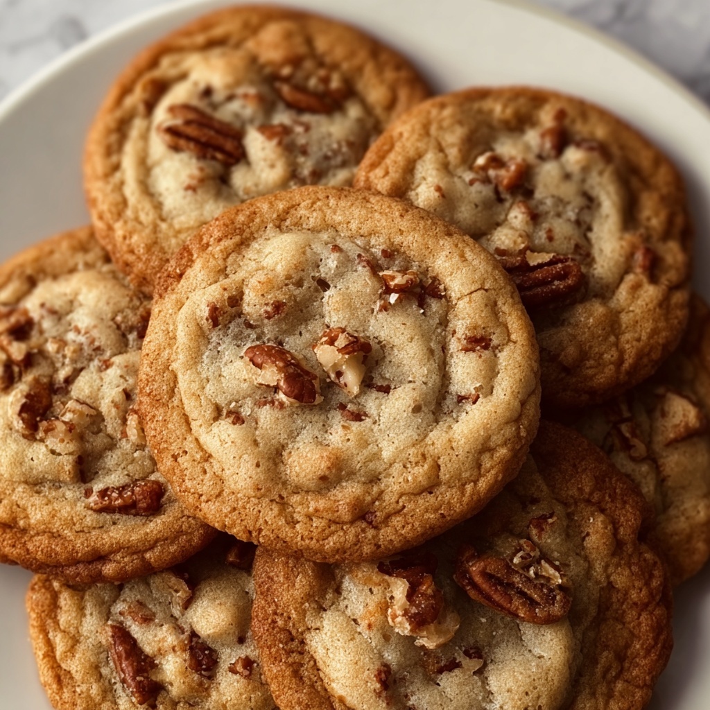 Butter Pecan Toffee Cookies Recipe - Recipe Image