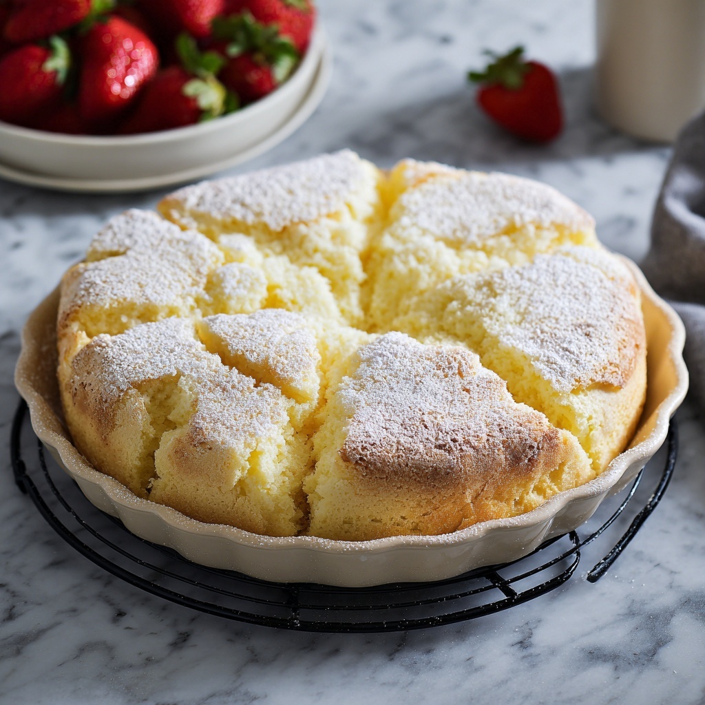 French Butter Cake Recipe - Recipe Image
