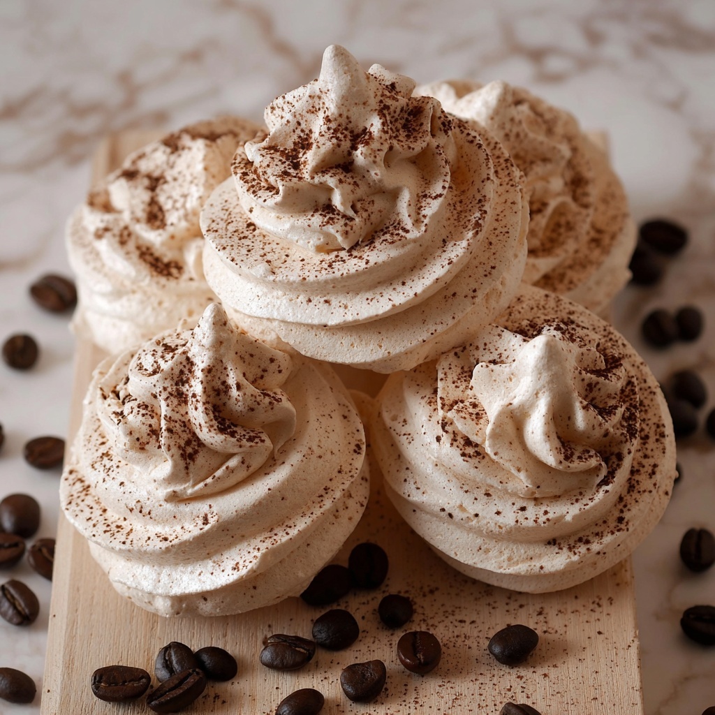 Espresso Meringue Cookies Recipe - Recipe Image