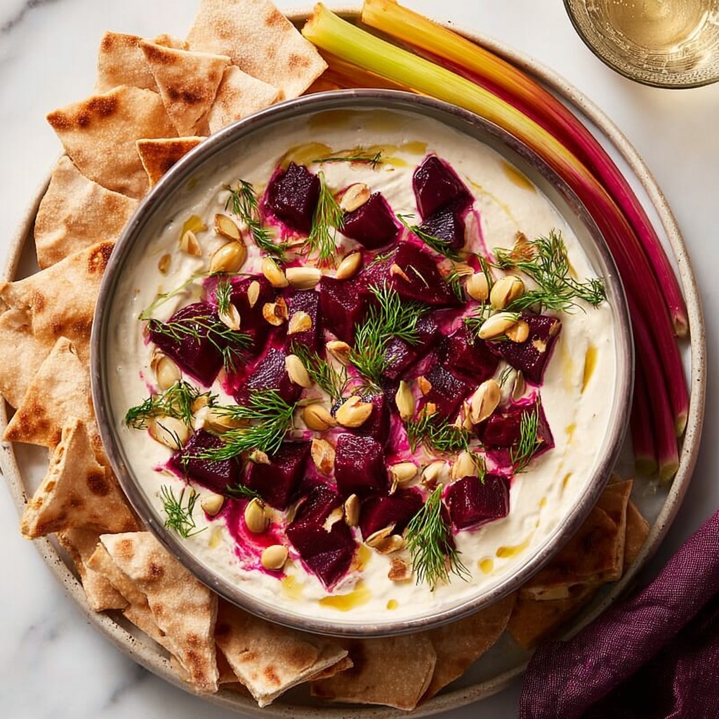 Whipped Feta with Roasted Beets & Pistachios Recipe - Recipe Image