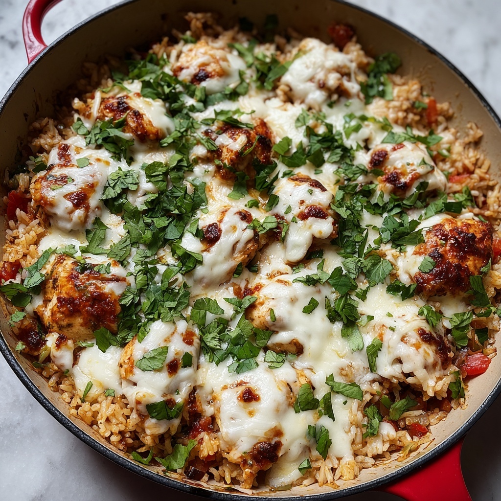 Chicken, Cheese, and Cilantro Rice Skillet Recipe - Recipe Image