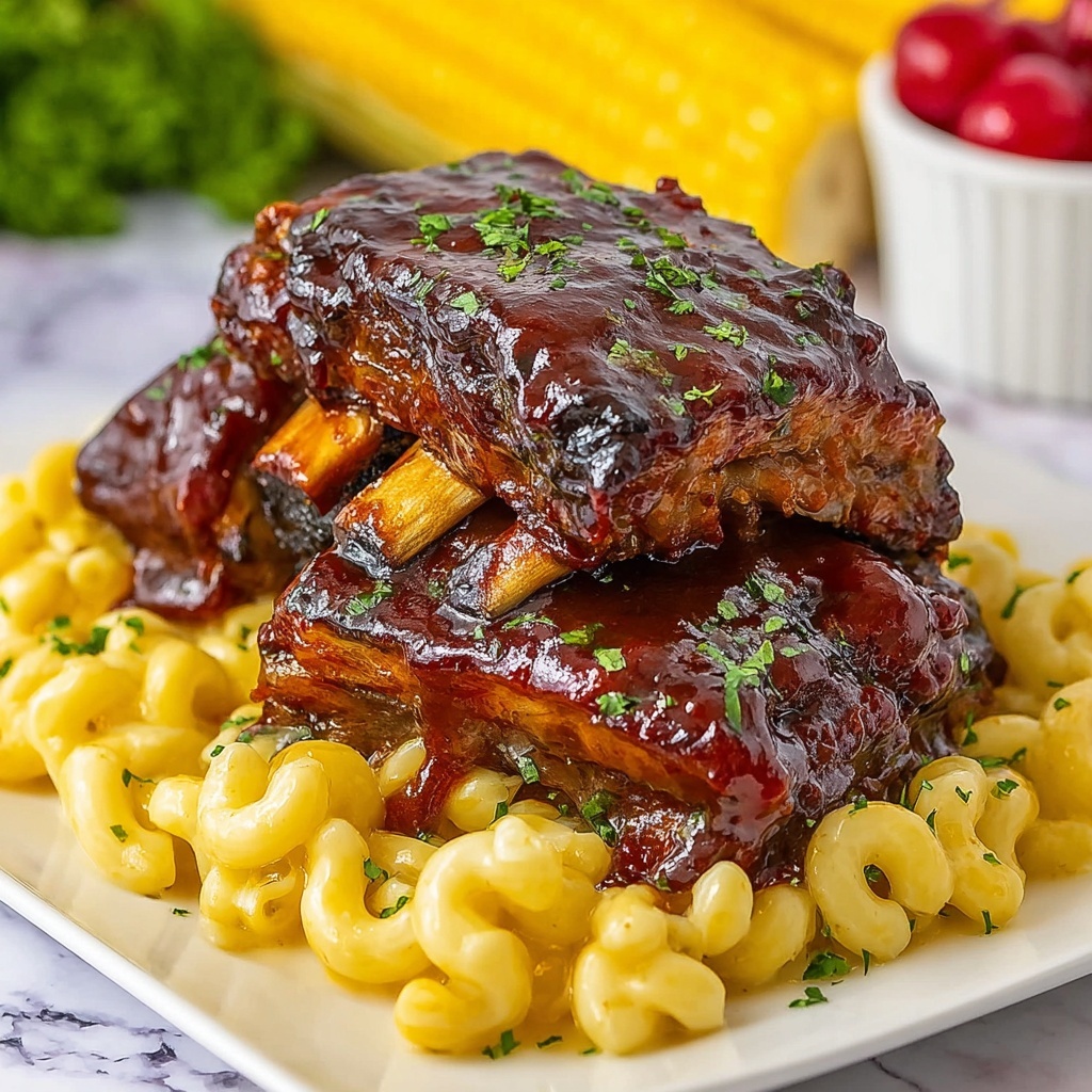 Slow Cooker Barbecue Ribs with Coke Recipe - Recipe Image