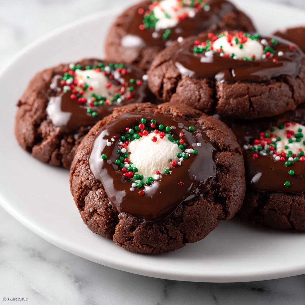 Hot Chocolate Cookies with Marshmallows and Chocolate Chips Recipe - Recipe Image