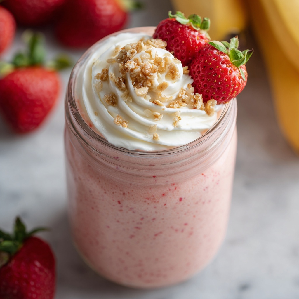 Strawberry Banana Smoothie Recipe - Recipe Image