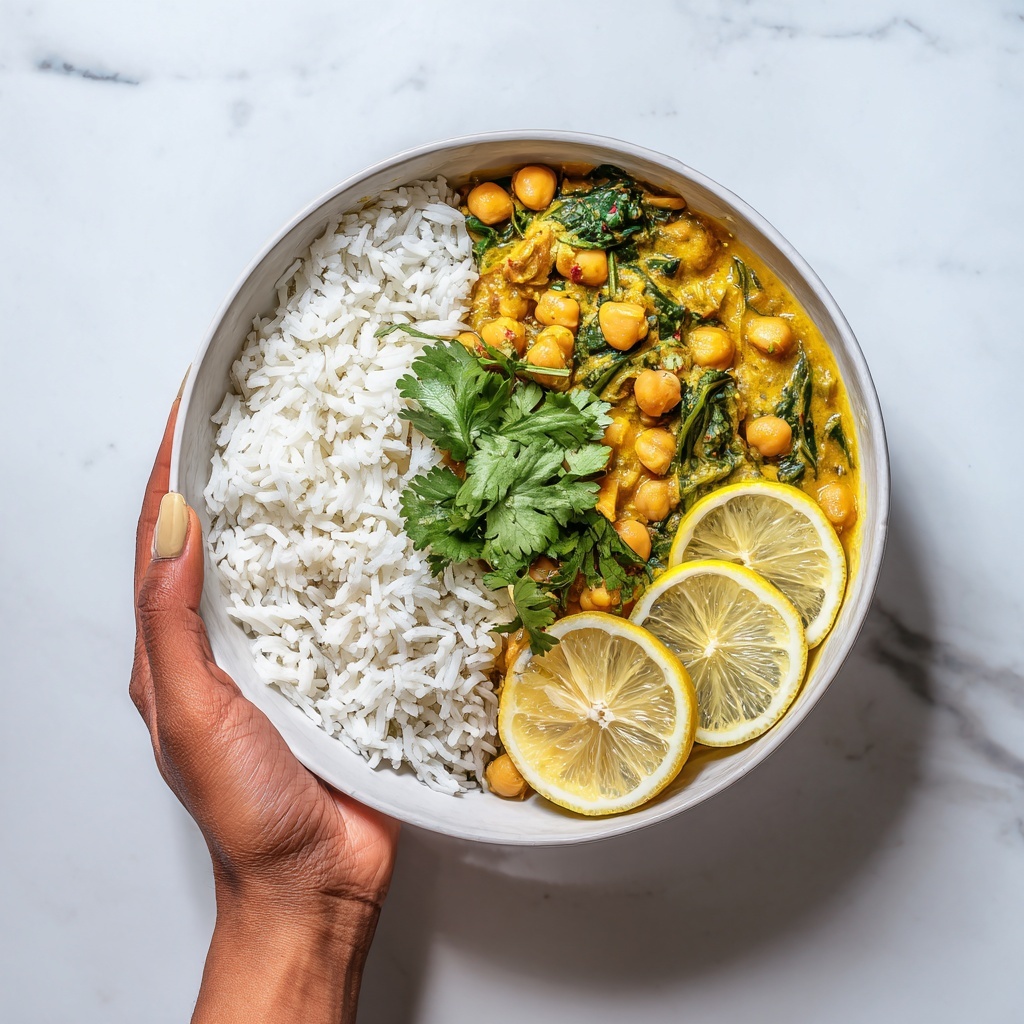 Chickpea Curry – Vegan Recipe - Recipe Image