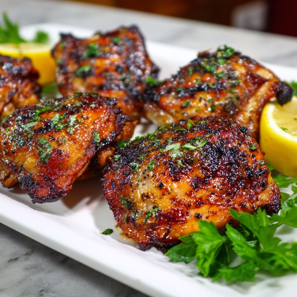 Yummilicious Greek Lemon Chicken Recipe - Recipe Image