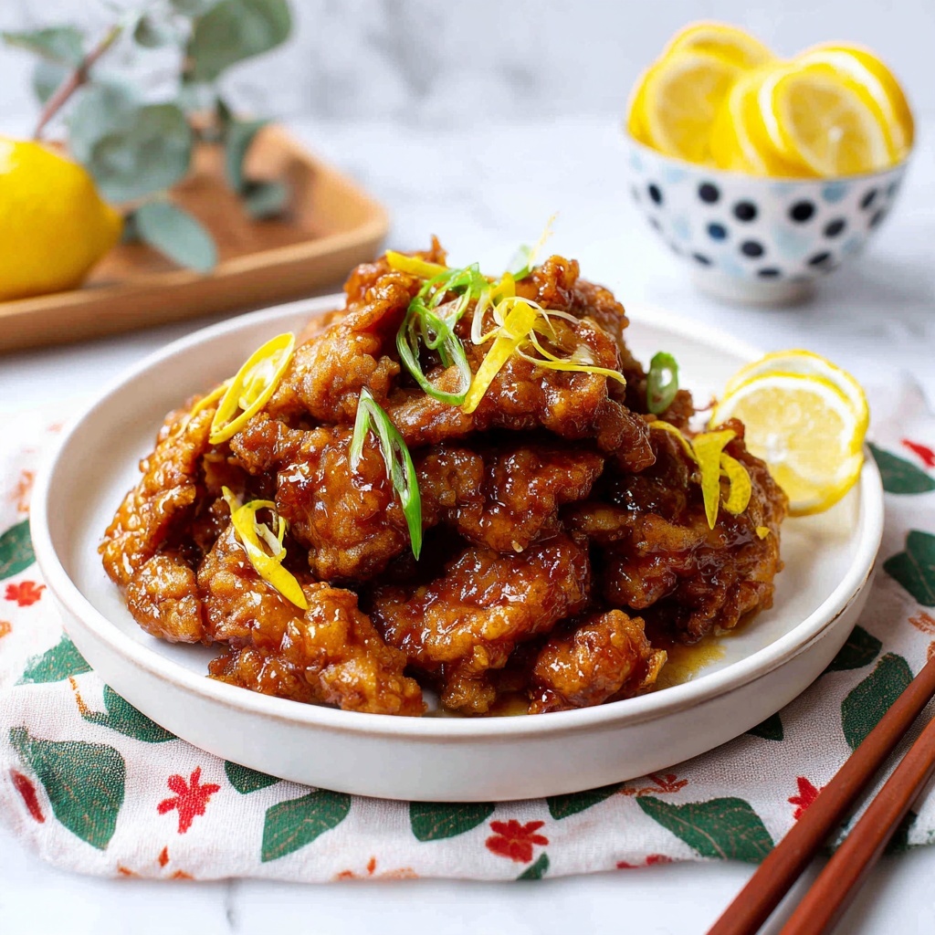 Chinese Lemon Chicken Recipe - Recipe Image