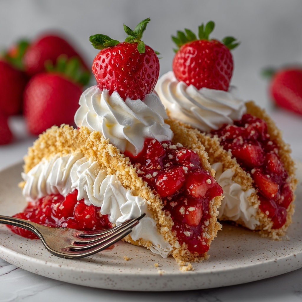 Strawberry Crunch Cheesecake Tacos Recipe - Recipe Image
