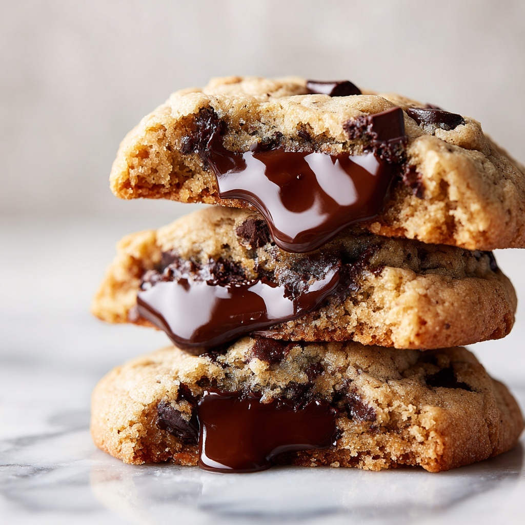 Nutella-Stuffed Chocolate Chip Cookies Recipe - Recipe Image