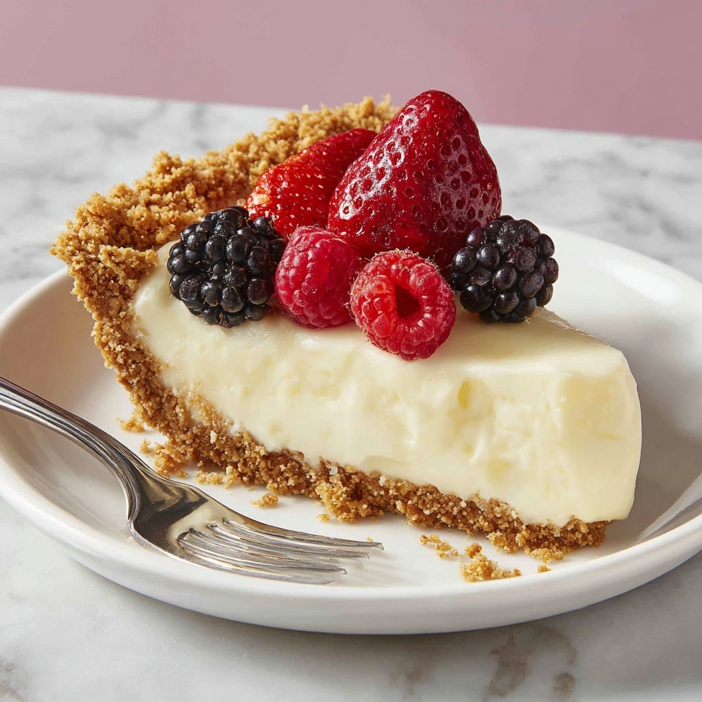 No-Bake Cheesecake Dessert Recipe - Recipe Image