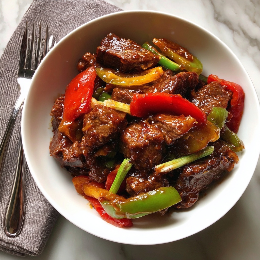 Pepper Steak Stir Fry Recipe - Recipe Image
