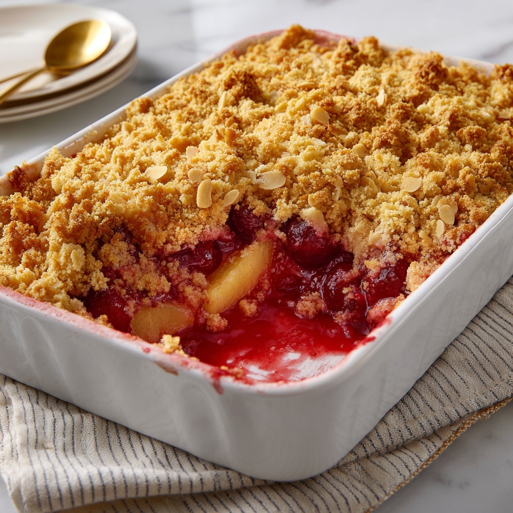 Easy Pineapple Cherry Dump Cake Recipe - Recipe Image