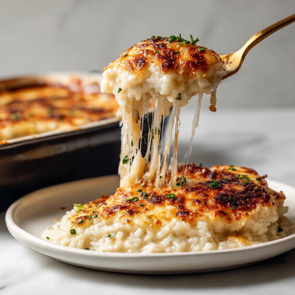 Cheesy Angel Chicken and Rice Casserole Recipe - Recipe Image