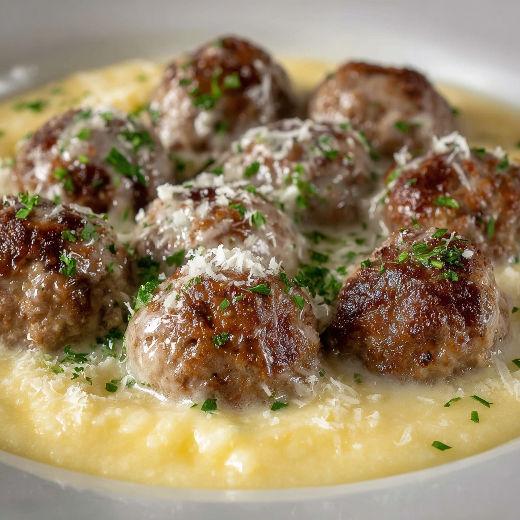 Crock Pot French Onion Meatballs Recipe - Recipe Image
