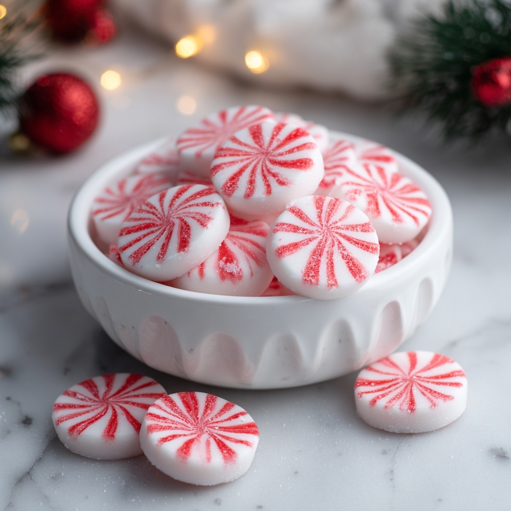 Soft Christmas Peppermints Recipe - Recipe Image