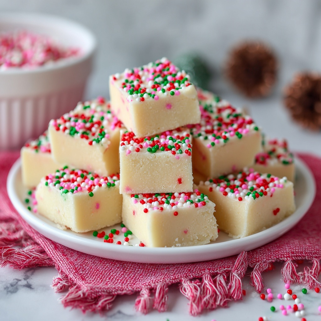 Sugar Cookie Fudge Recipe - Recipe Image