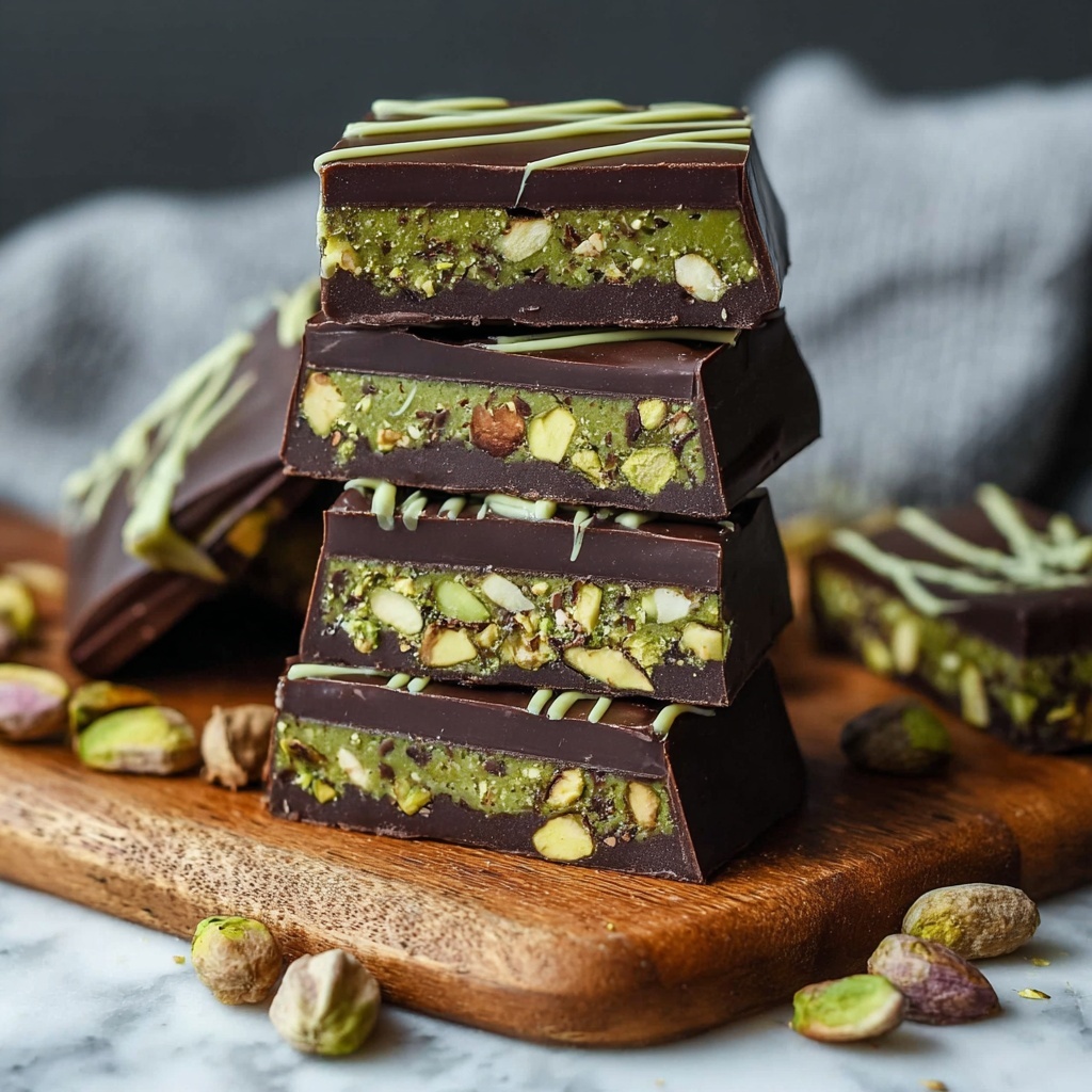 Dubai Chocolate Kataifi Bars Recipe - Recipe Image