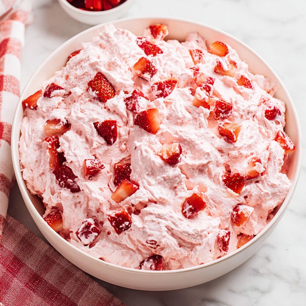 Strawberry Fluff Salad Recipe - Recipe Image