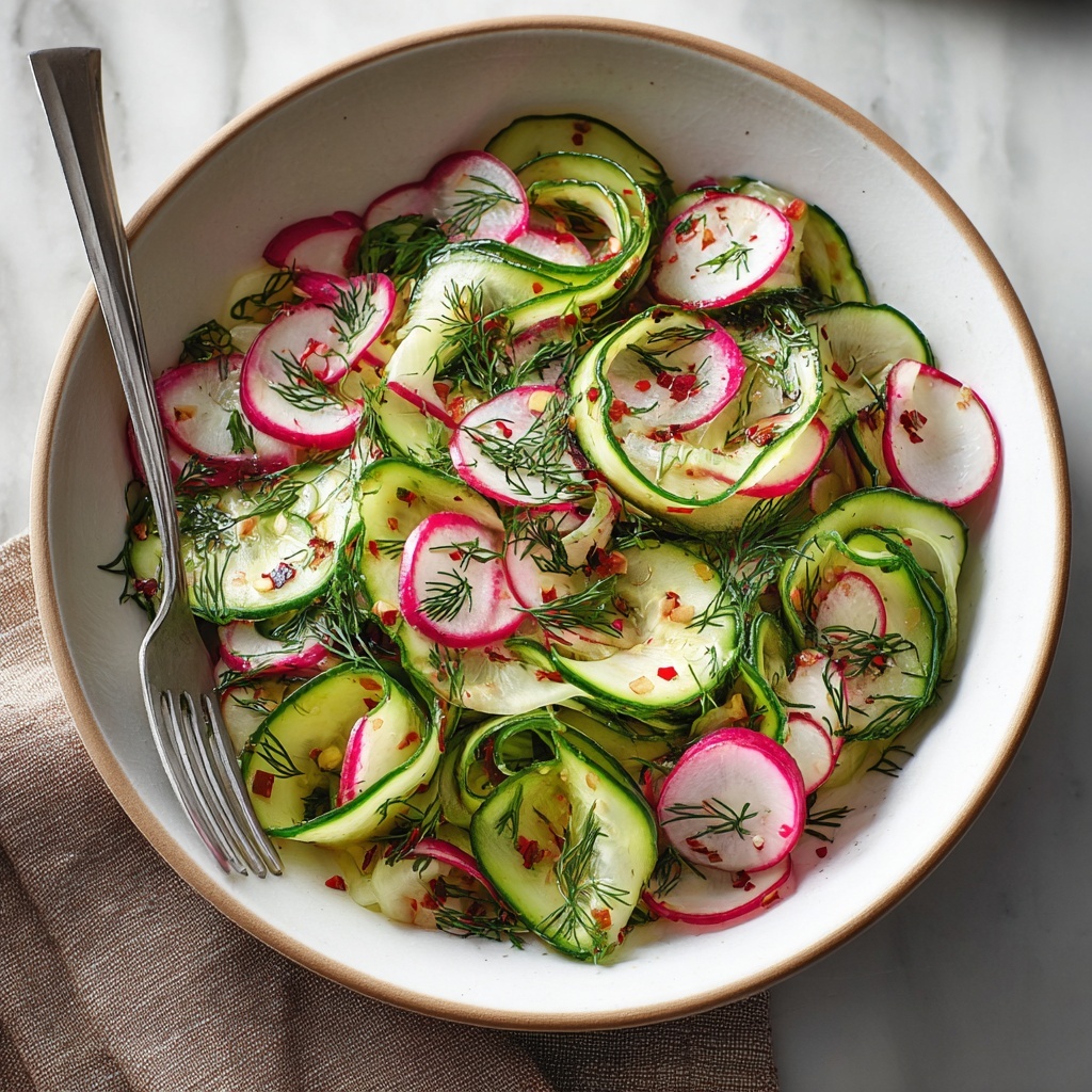 Cucumber Radish Salad Recipe - Recipe Image