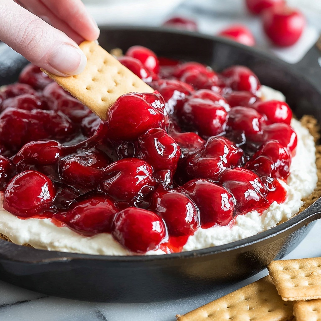 Cherry Cheesecake Dip Recipe - Recipe Image