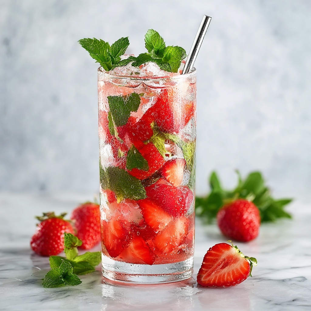 Strawberry Mojito Recipe - Recipe Image