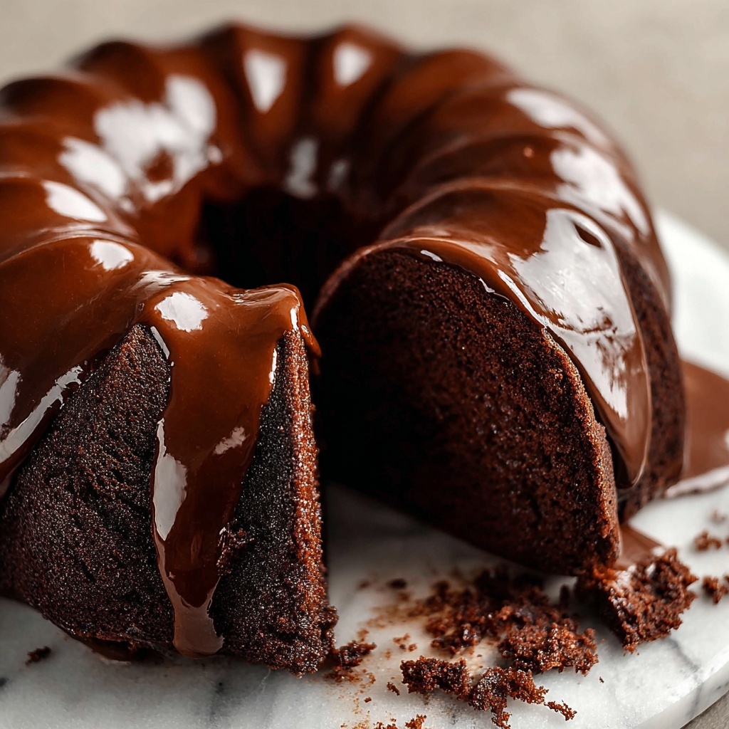 Chocolate Pound Cake Recipe - Recipe Image