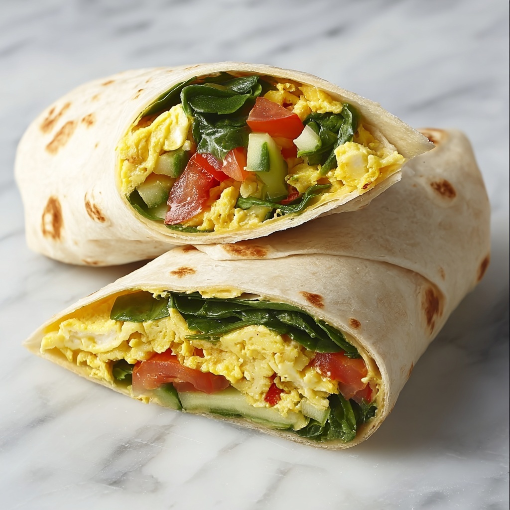 Veggie Egg Wraps Recipe - Recipe Image