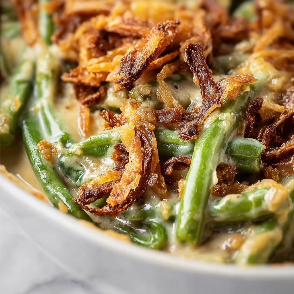 Homemade Green Bean Casserole Recipe - Recipe Image