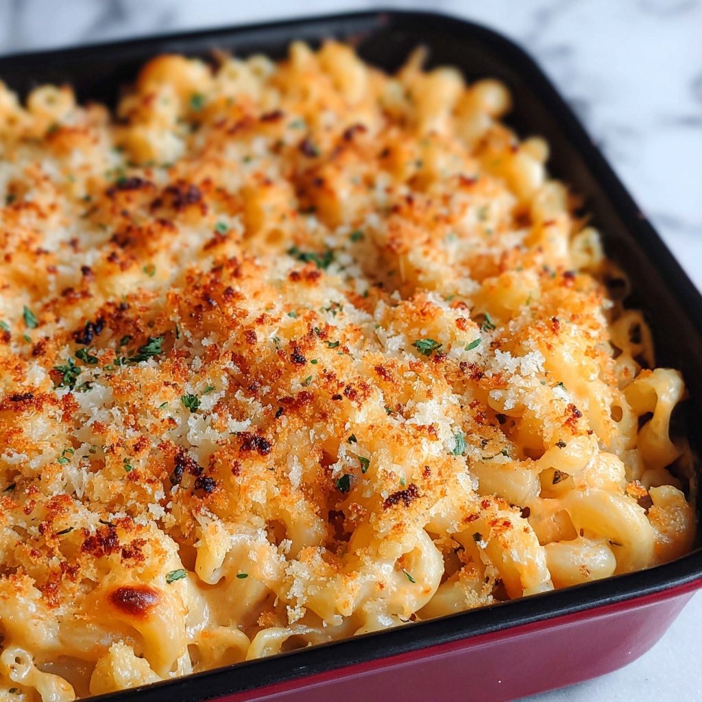 One-Pot Chicken Parmesan Mac & Cheese Recipe - Recipe Image