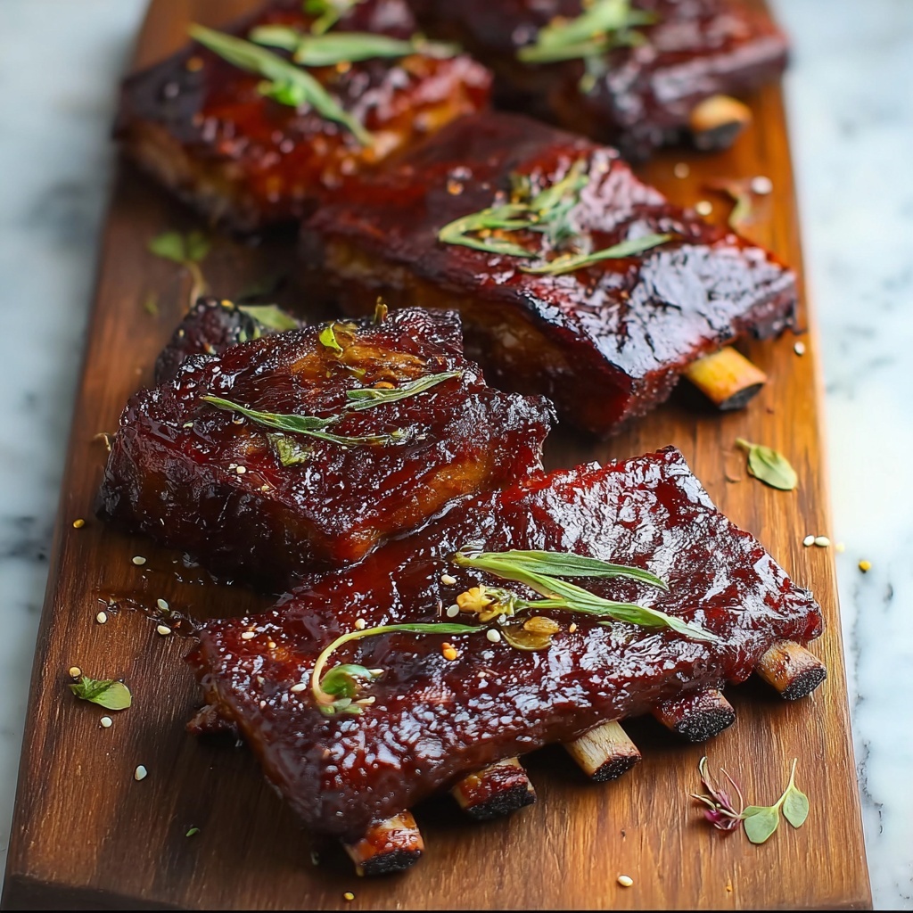 Flavorful Smoked Beef Ribs Recipe - Recipe Image