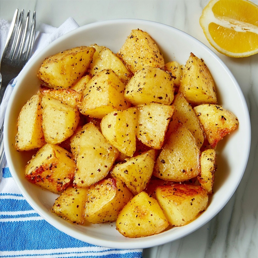 Greek Lemon Potatoes Recipe - Recipe Image