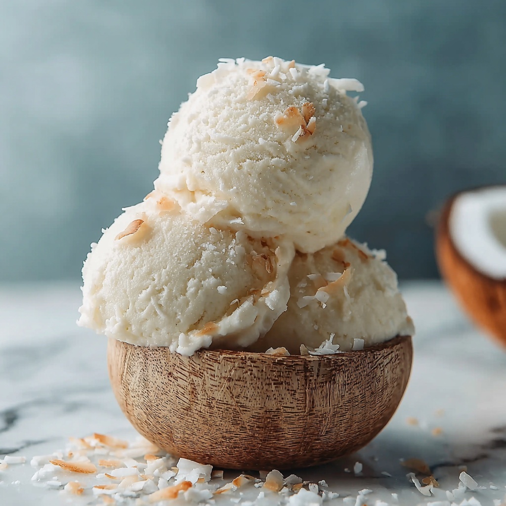 Coconut Macadamia Nut Ice Cream Recipe - Recipe Image