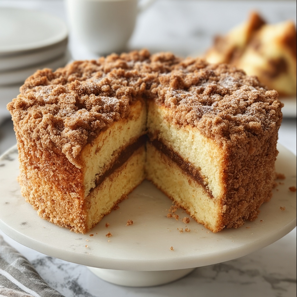Sour Cream Coffee Cake Recipe - Recipe Image