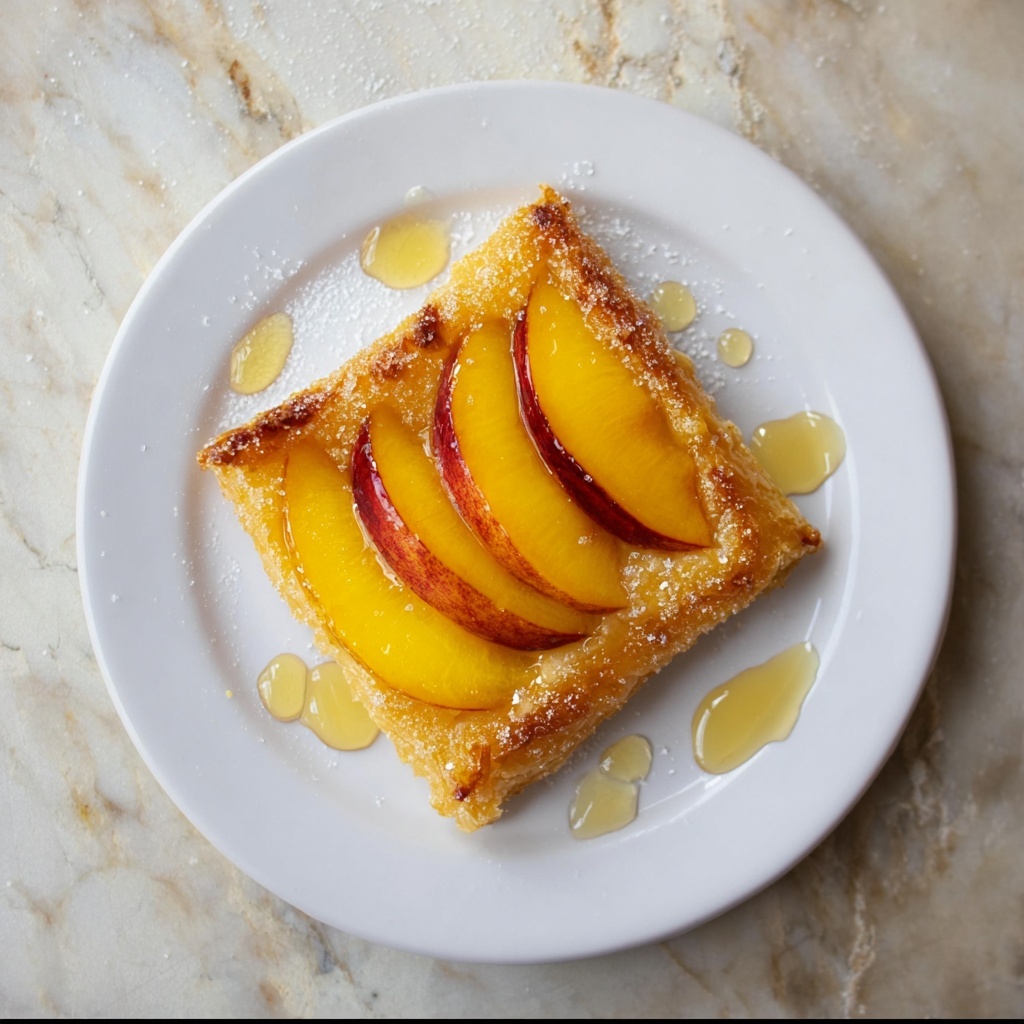 Easy Peach Tarts Recipe - Recipe Image