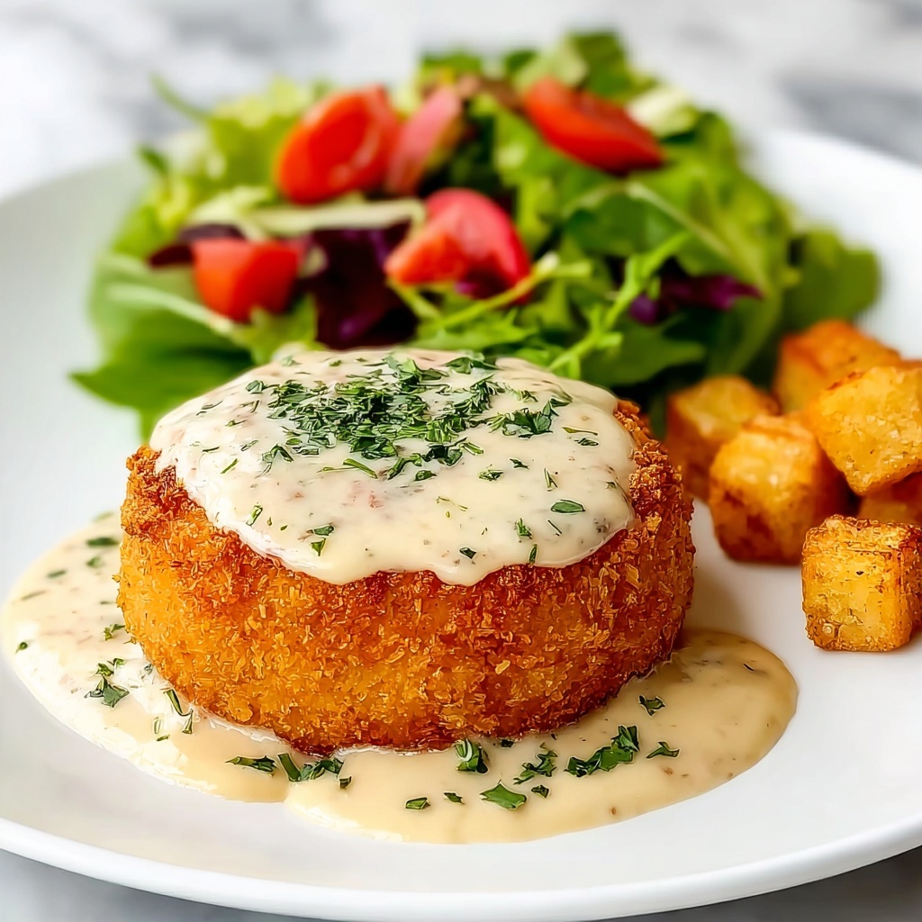 Cheesy Chicken Pillow Delight Recipe - Recipe Image